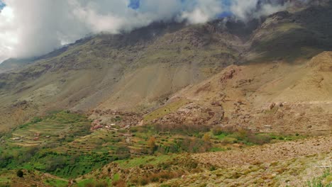 View-of-Tacheddirt-valley-in-High-Atlas-mountains,-Morocco