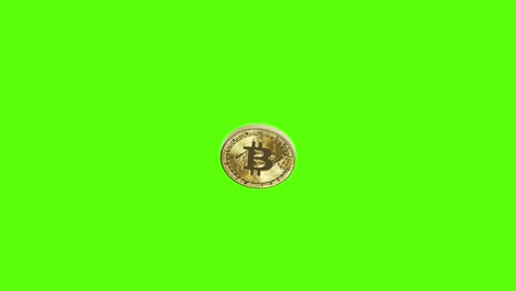 3D-Bitcoin--4k-Ultra-HD--Bitcoin-Steht-Vorne-Vor-Der-Kamera-Und-Bewegt-Sich-Auf-Und-Ab