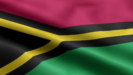 Primer-Plano-Ondeando-Lazo-4k-Bandera-Nacional-De-Vanuatu