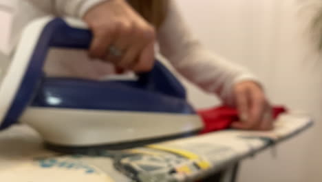 Blurred-image-of-slow-motion-ironing