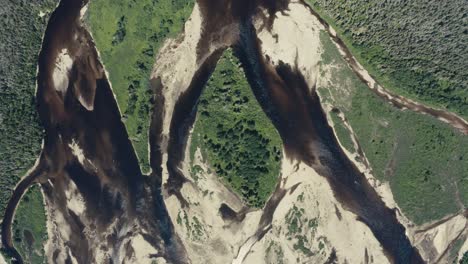 4K-Salmon-river-Birds-Eye-View---Drone-flying