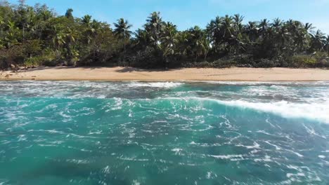 AERIAL:-Secluded-Beach-in-Puerto-Rico