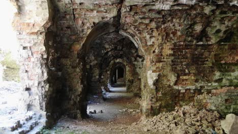 Dolly-Zoom-Shot-inside-Ancient-Ruins-in-Ukraine