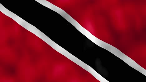 Trinidad-Flagge-Weht-Im-Wind