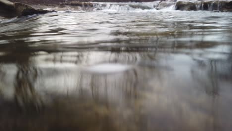 Flowing-clear-river-water-stream