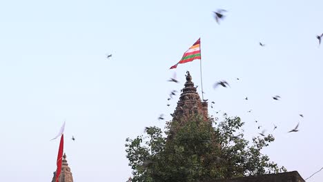 Alter-Indischer-Tempel,-Wahrzeichen-Der-Indischen-Architektur,-Traditioneller-Religiöser-Hindu-Tempel,-Vintage-Stil,-Mumbai,-Bangalore,-Ahmedabad,-26