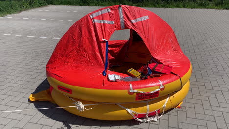 Detail-of-Inflated-Life-Raft