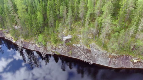Aerial-drone-footage-of-the-boreal-wilderness
