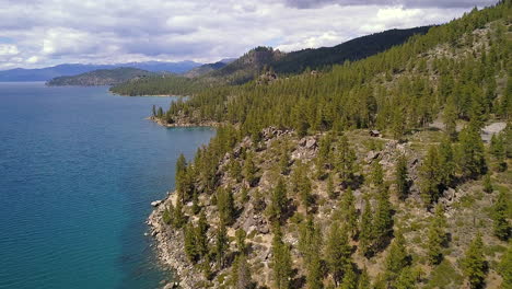 Drohnenaufnahmen-Von-East-Lake-Tahoe