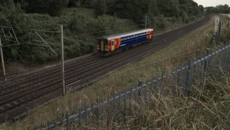 Scenic-moving-train-footage