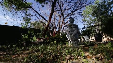 Concrete-Statue-in-Garden
