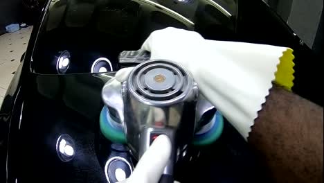 Luxuxry-Car-Paint-Care-through-hand-buffing-machine
