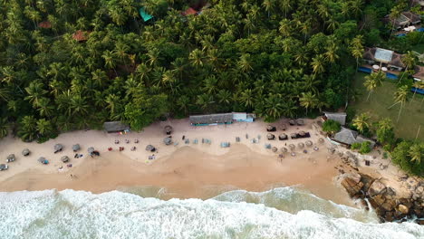 Aerial-over-idyllic-Sri-Lanka-Beach