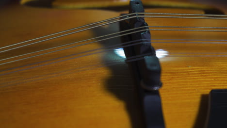 Passing-over-a-Mandolin-strings-and-fretboard