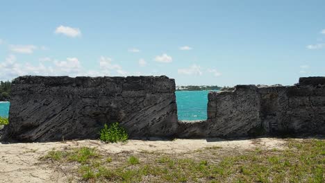 Eine-Festung-Am-Fährhafen-In-Bermuda