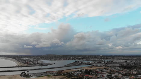 Aerial-video-of-Long-Beach-and-Signal-Hill