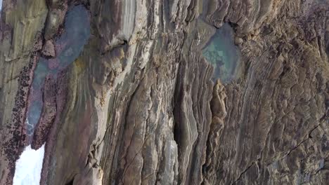 Flying-over-geological-formation-on-California-Coast