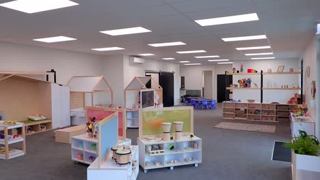 Tiefansicht-Eines-Modernen-Spielzentrums-Voller-Spielzeug-Und-Aktivitäten-Für-Kinder,-Neuseeland
