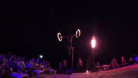 A-fire-dance-show-at-late-evening-on-Phi-Phi-island