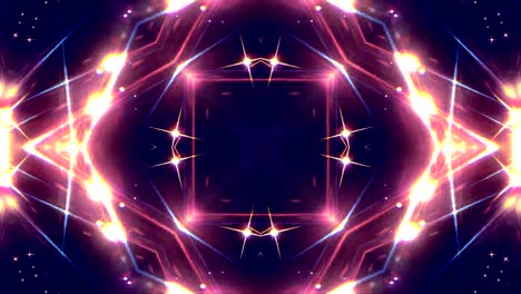 Kaleidoskop-Lichteffekte,-Abstrakter-Bewegungshintergrund