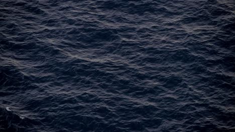 High-Sea-Ocean-Waves,-Drone-Footage,-Moving-Water-II