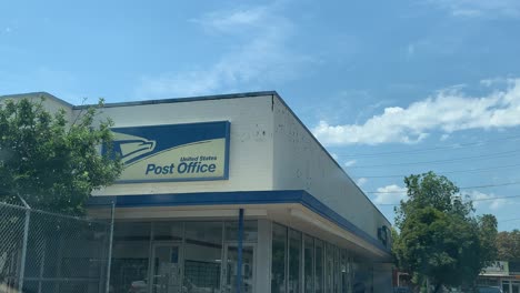 Außenansicht-Des-Postamtes-Der-Vereinigten-Staaten