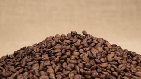 Coffee-beans-arabica-falling-in-slow-motion