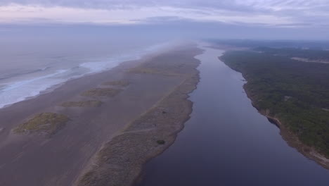 Aerial-drone-video-of-New-River-in-Southern-Oregon