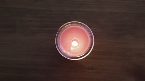 A-candle-is-lit-with-a-lighter