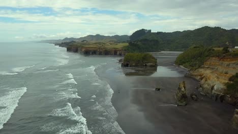 west-coast-new-zealand-north-island-aerial-drone-view-4k-native-bush