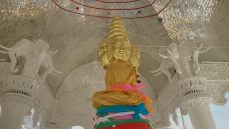 Símbolo-Del-Templo,-Cultura,-Ceremonia,-Budismo,-Estado,-Linterna-En-Tailandia