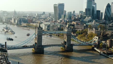 Draufsicht-Auf-Die-Berühmte-London-Bridge