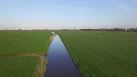 Aus-Der-Luft:-Die-Landwirtschaftslandschaft-In-Der-Nähe-Des-Kanals-Durch-Walcheren