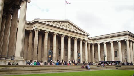 Das-Britische-Museum-In-London,-England