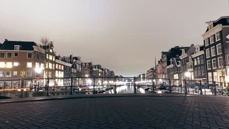 Timelapse-video-from-Holland,-Amsterdam