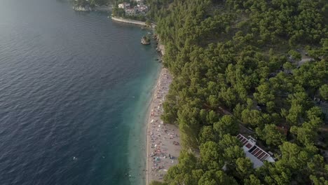 AERIAL:-Split-beach-in-Croatia