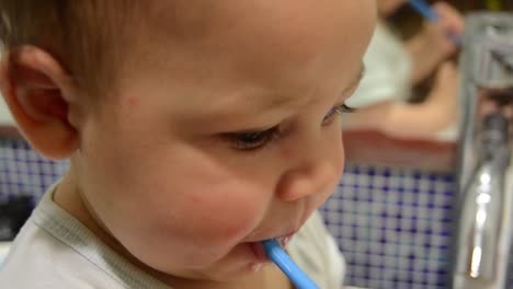 cute-baby-boy-brushing-his-teeth