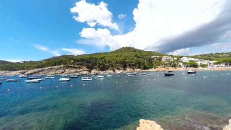 Evening-time-lapse-on-one-of-the-coves-with-yachts