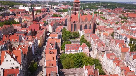 Luftaufnahme-Der-Danziger-Altstadt