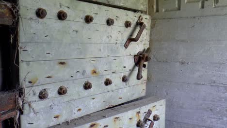 Wooden-door-of-a-bunker-from-1940