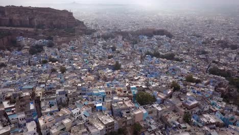 AERIAL:-Jodhpur-blue-city-in-India