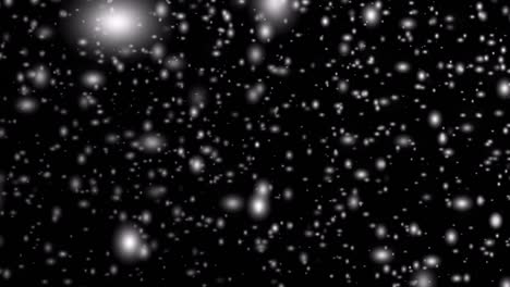 Snowfall-animation-with-black-background