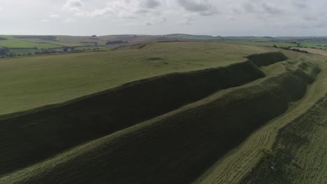 Aerial-tracking-around-the-northern-edge-of-Maiden-Castle