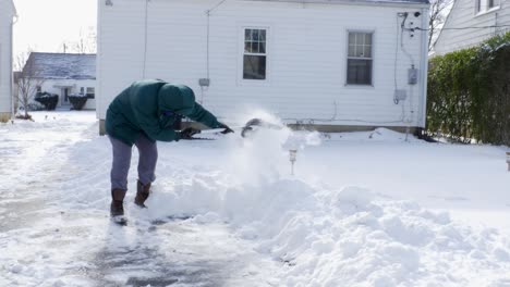 Shoveling-Snow-in-the-winter