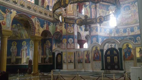Interior-view-of-Saint-Nicholas-Church-in-Bar-Montenegro