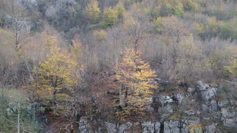 Mountains-in-the-Albanian-Alps-in-the-Northern-Part-of-Albania-during-the-Fall-season