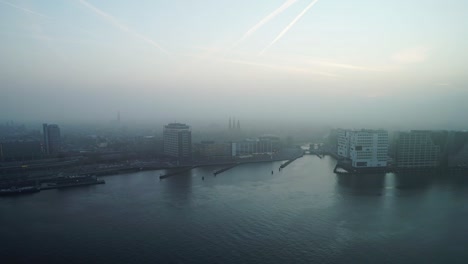 Timelapse-video-from-Holland,-Amsterdam