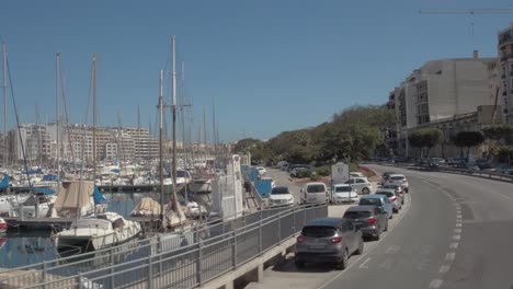 Kreuzfahrt-Entlang-Der-Trig-Marina-Malta,-Ca.-März-2019