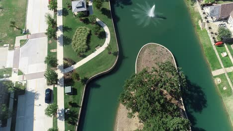 This-is-an-aerial-video-of-the-River-Walk-in-Flower-Mound-Texas