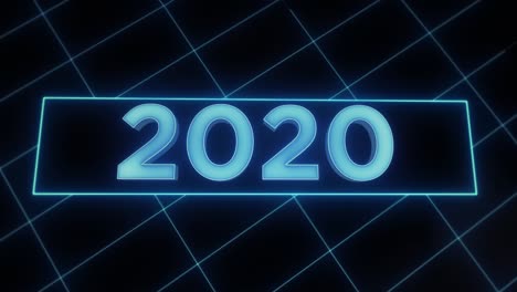 „2020“-–-Gerahmter-Text-–-Dunkel-–-Futuristischer-Hintergrund